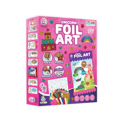 Ratnas Unicorn Foil Art Board Game